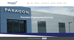 Desktop Screenshot of paragonprecision.co.uk